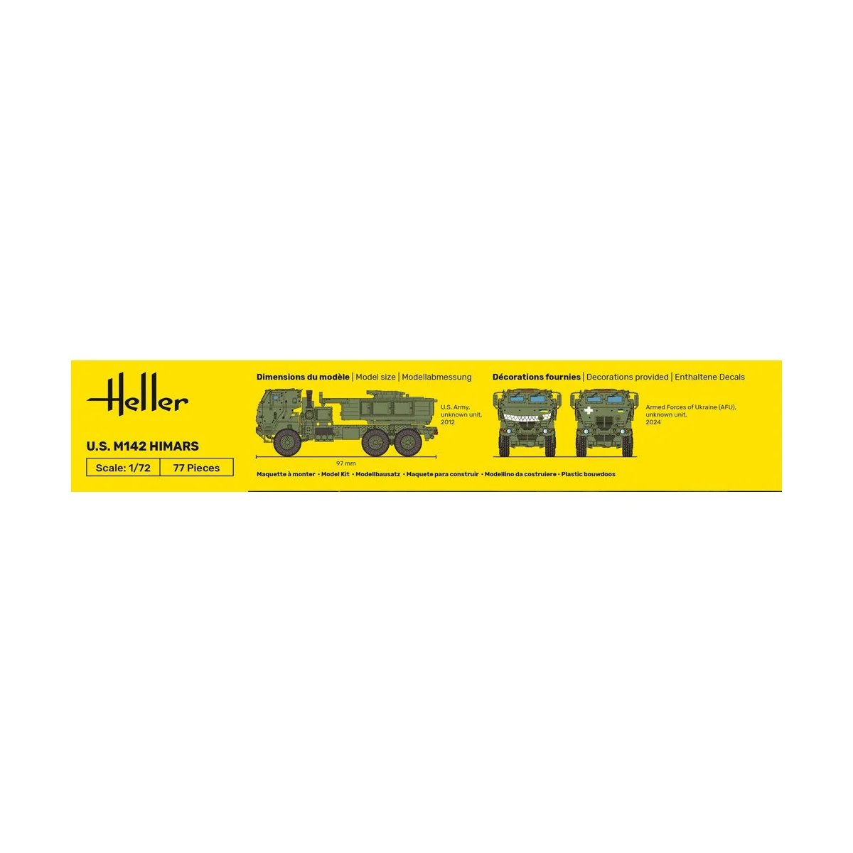 STARTER KIT U.S. M142 HIMARS (High Mobility Artillery Rocket System...