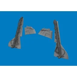 Fw 190A-3/A-4 undercarriage legs PRINT for Eduard, 1/48 - Eduard Ac...