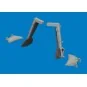 Bf 109K-4 undercarriage legs PRINT for Eduard, 1/72 - Eduard Access...