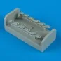 Bf 109E exhaust für Tamiya Bausatz, 1/48 - Quickboost QB48 085