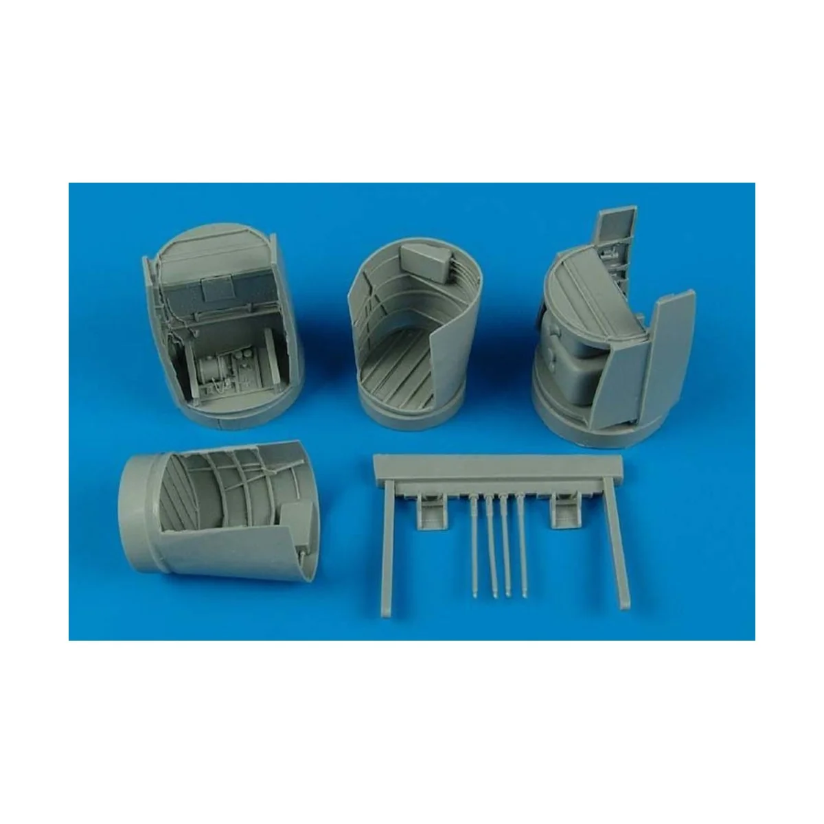 Heinkel He 219A-7 main wheel bays für Tamiya Bausatz, 1/48 - Aires ...
