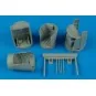 Heinkel He 219A-7 main wheel bays für Tamiya Bausatz, 1/48 - Aires ...