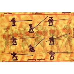 Landsknechts, XVI-XVII century, set 2, 1/72 - DDS DDS72004