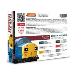 British Railways 3 6 x 22 ml - Lifecolor XS12