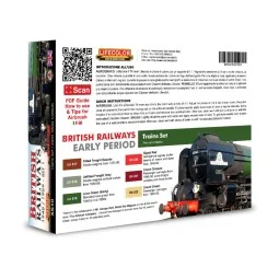 British Railways 1 6 x 22 ml - Lifecolor XS10