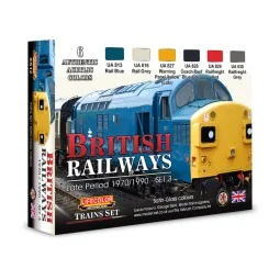 British Railways 3 6 x 22 ml - Lifecolor XS12 2