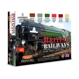 British Railways 1 6 x 22 ml - Lifecolor XS10 2