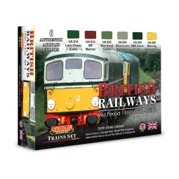 British Railways 2 6 x 22 ml - Lifecolor XS11 2