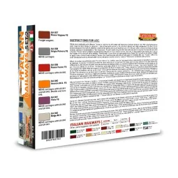 Italian Railways Set 2 6 x 22 ml - Lifecolor XS14