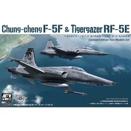 Chung-Cheng F-5F & Tigergazer RF-5ELimited Two models set, 1/48 - A...