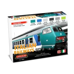 Italian Railways Set 3 6 x 22 ml - Lifecolor XS18 2