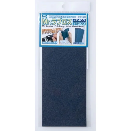 Mr Hobby -Gunze Mr. Water Proof Polishing Cloth 2400, 4000 - Mr Hob...