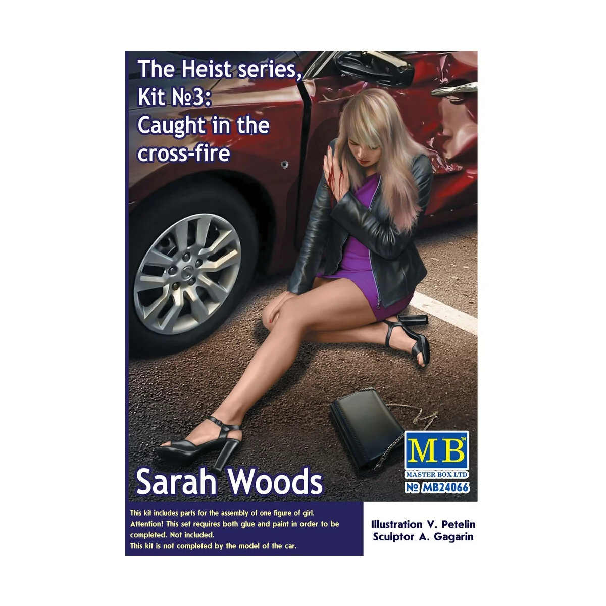 The Heist series, Kit3Caught in the cross-fire. Sarah Woods, 1/24 -...