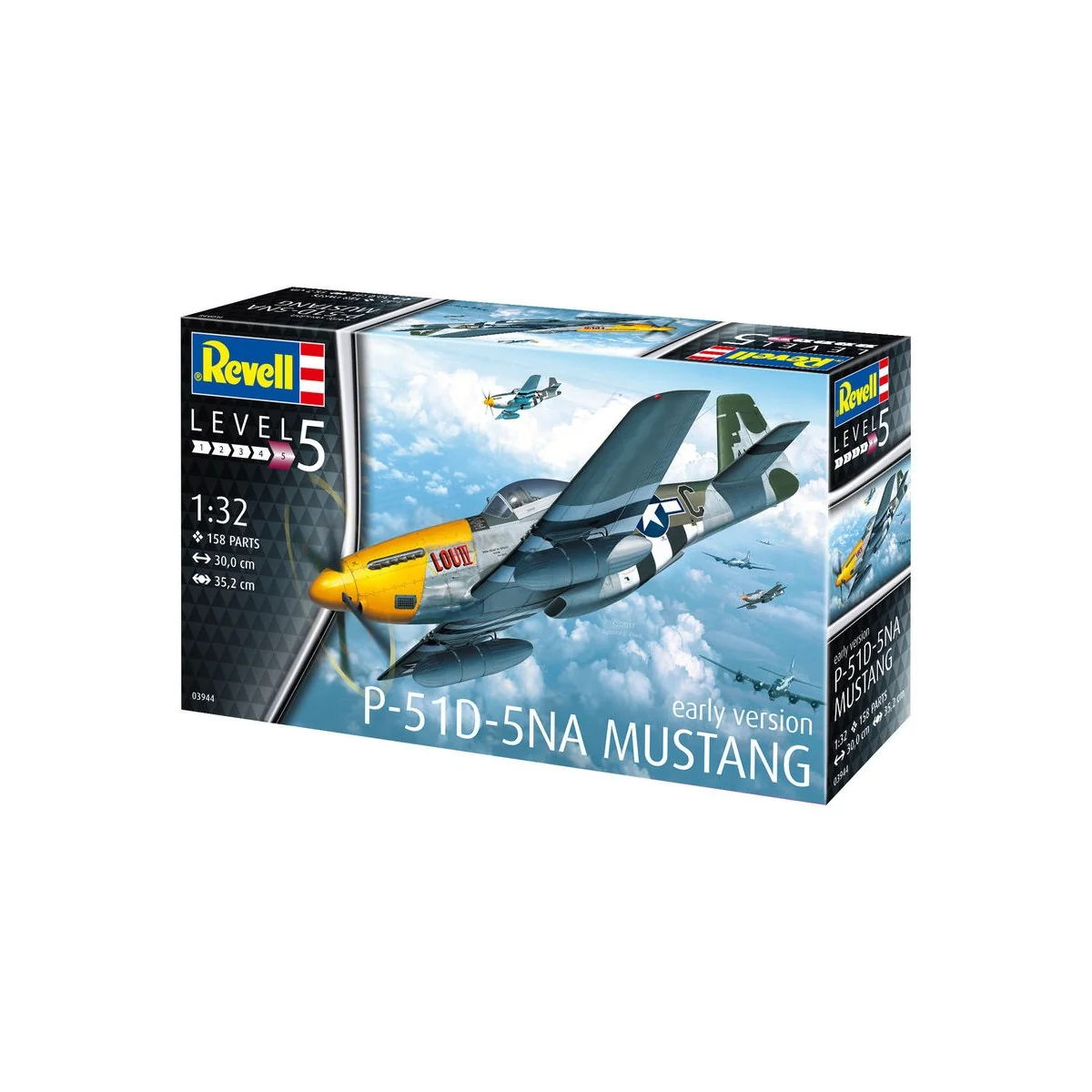 P-51D-5NA Mustang (early version, 1/32 - Revell 03944