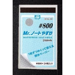 Mr Hobby -Gunze Mr. Waterproof Sand Paper 800 - Mr Hobby - Gunze MT...