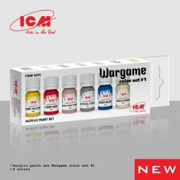 Wargame Color Set 1 - ICM 3076