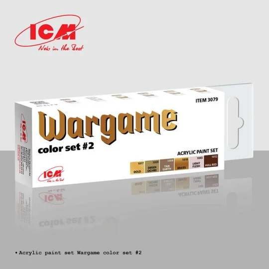 Wargame Color Set 2 - ICM 3079