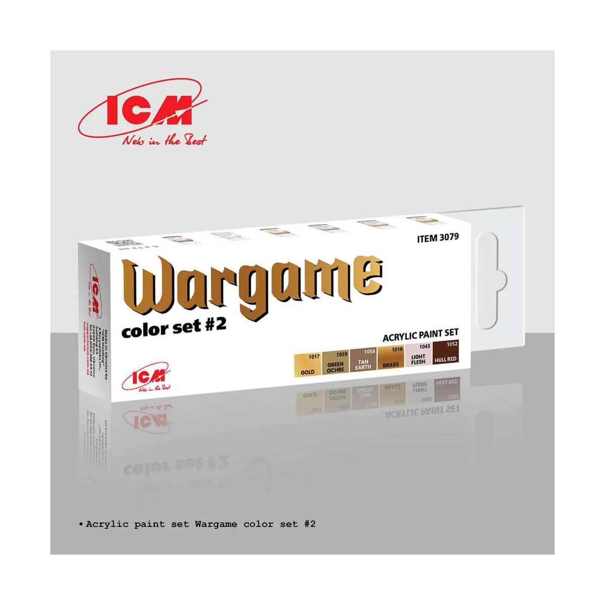 Wargame Color Set 2 - ICM 3079