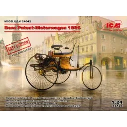 Benz Patent-Motorwagen 1886 (EASY version plastic wheel-spokes), 1/...