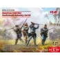 American Civil War Confederate Infantry.Set 2 (100% new molds), 1/3...