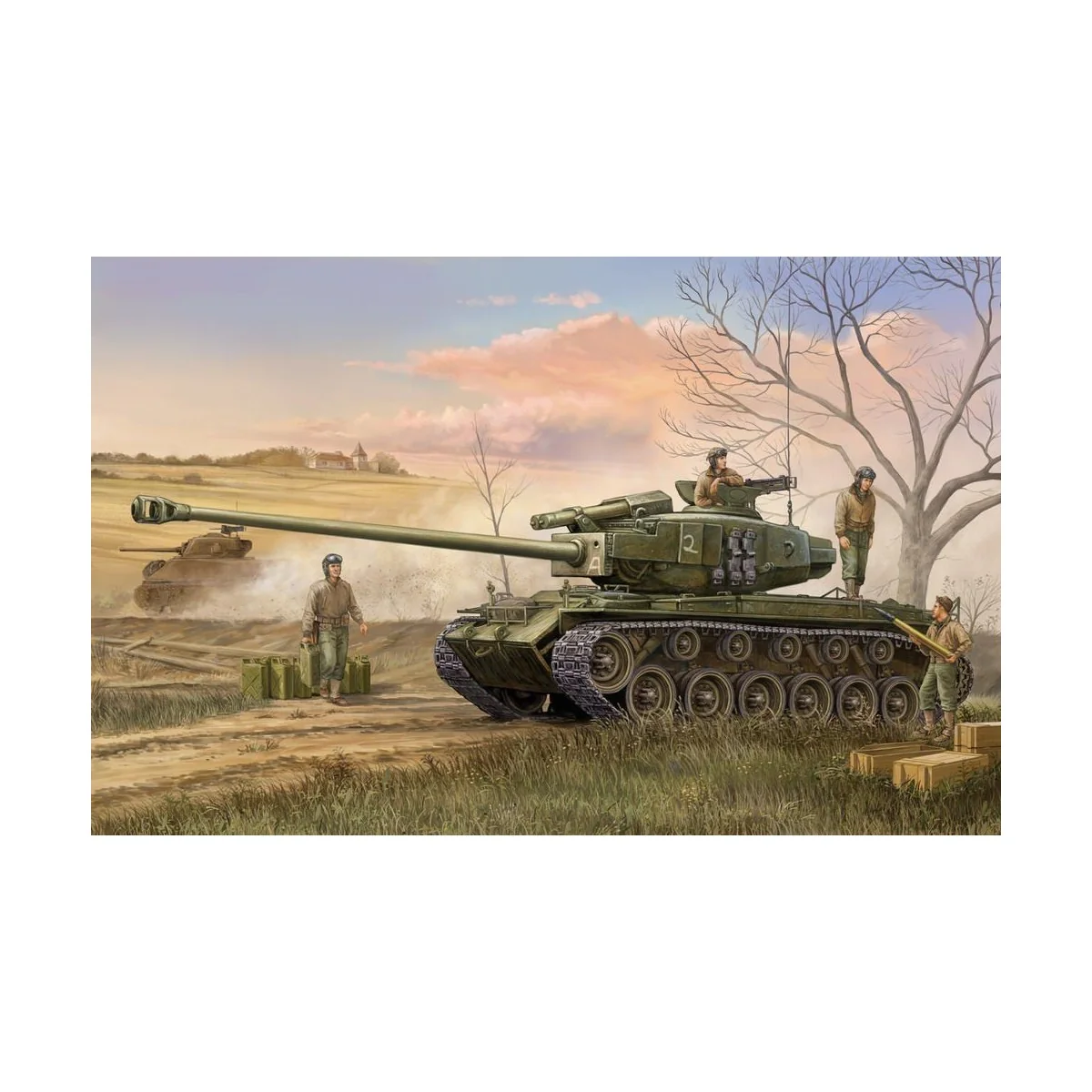 T26E4 Super Pershing, Pilot 1, 1/35 - Hobby Boss 82426