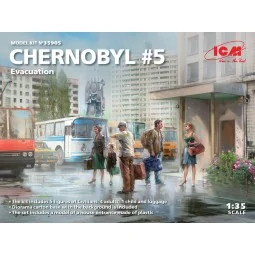 Chernobyl5. Extraction (4 adults, 1 child and luggage) (100% new mo...