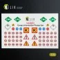 Cargo Information plates set 2 - Decal for models, 1/35 - Kelik KA3...