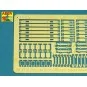Mounts for additional ammunition boxes used on Soviet tanka like: T...