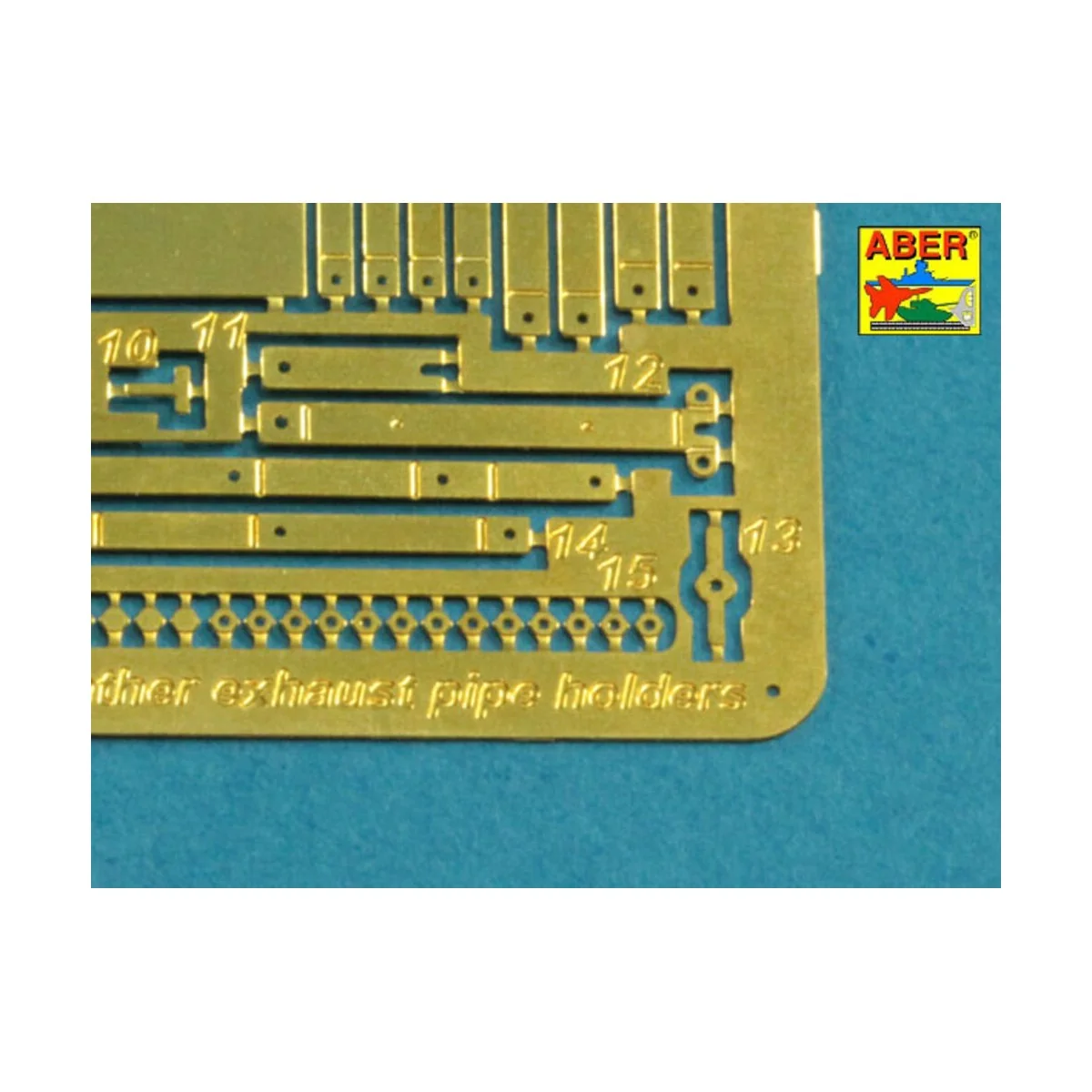 Exhaust holders for Panther D A & G early, Jagdpanther G1 & G2 earl...