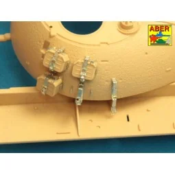 Mounts for additional ammunition boxes used on Soviet tanka like: T... 2