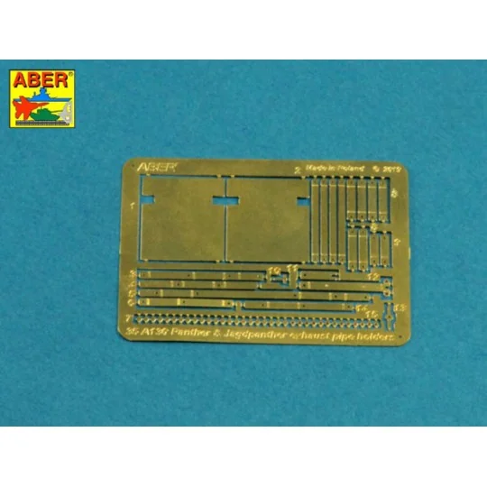 Exhaust holders for Panther D A & G early, Jagdpanther G1 & G2 earl...