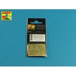 Exhaust holders for Panther D A & G early, Jagdpanther G1 & G2 earl...