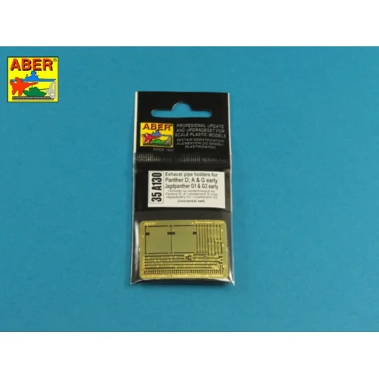 Exhaust holders for Panther D A & G early, Jagdpanther G1 & G2 earl...