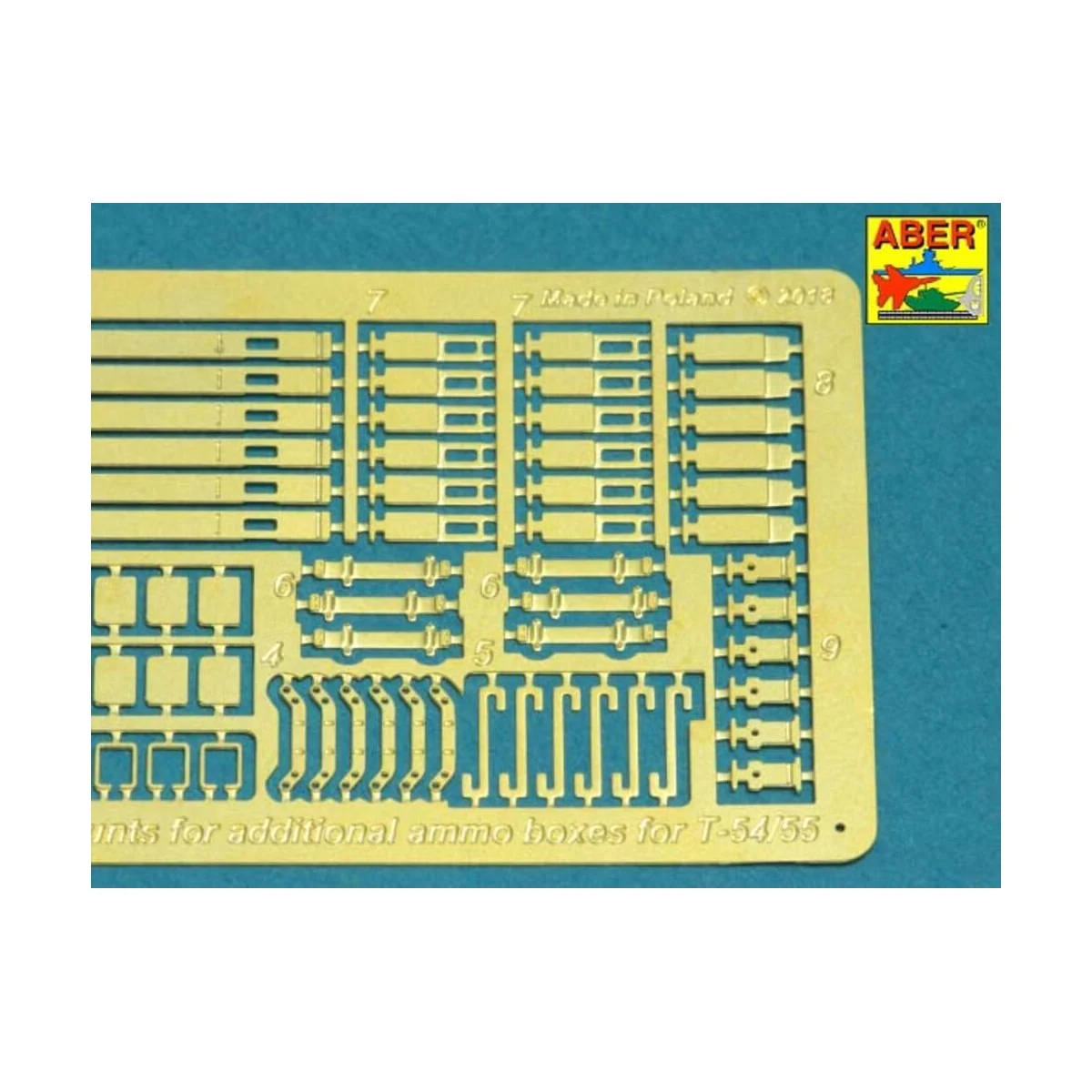 Mounts for additional ammunition boxes used on Soviet tanka like: T...