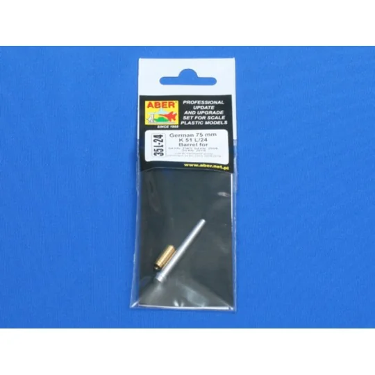 Germ75mm K51L/24Barrel for Sd.Kfz.234/3250/8251/9, 1/35 - Aber Mode...