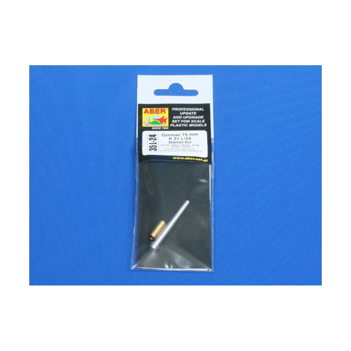 Germ75mm K51L/24Barrel for Sd.Kfz.234/3250/8251/9, 1/35 - Aber Mode...