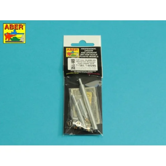 125mm 2A46M-5/6 Barrel for Russian Tank T-72B3 T-90S/MS, 1/35 - Abe...