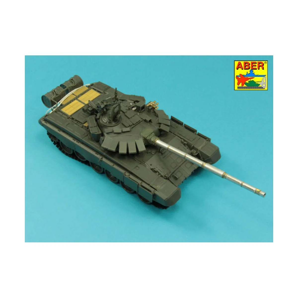 125mm 2A46M-5/6 Barrel for Russian Tank T-72B3 T-90S/MS, 1/35 - Abe...