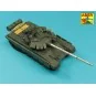 125mm 2A46M-5/6 Barrel for Russian Tank T-72B3 T-90S/MS, 1/35 - Abe...