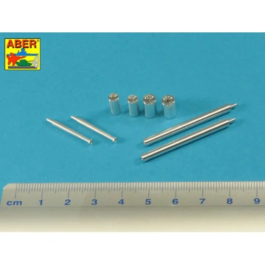 Armament for Soviet KV-7 76mm x 2 45 x 2, 1/35 - Aber Models 35 L-210