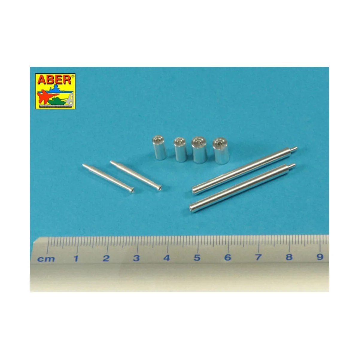 Armament for Soviet KV-7 76mm x 2 45 x 2, 1/35 - Aber Models 35 L-210