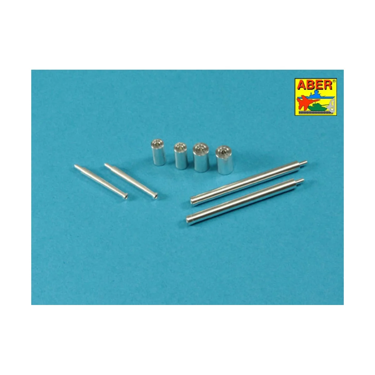 Armament for Soviet KV-7 76mm x 2 45 x 2, 1/35 - Aber Models 35 L-210