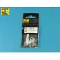 Armament for Soviet KV-7 76mm x 2 45 x 2, 1/35 - Aber Models 35 L-210