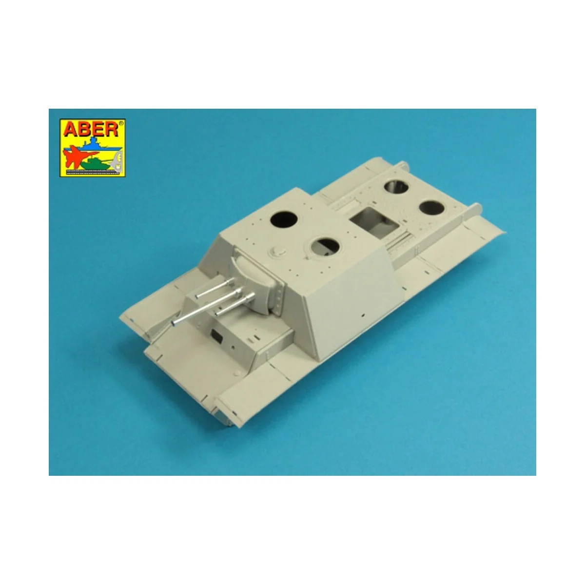 Armament for Soviet KV-7 76mm x 2 45 x 2, 1/35 - Aber Models 35 L-210