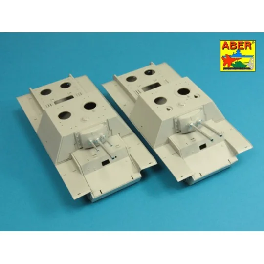 Armament for Soviet KV-7 76mm x 2 45 x 2, 1/35 - Aber Models 35 L-210