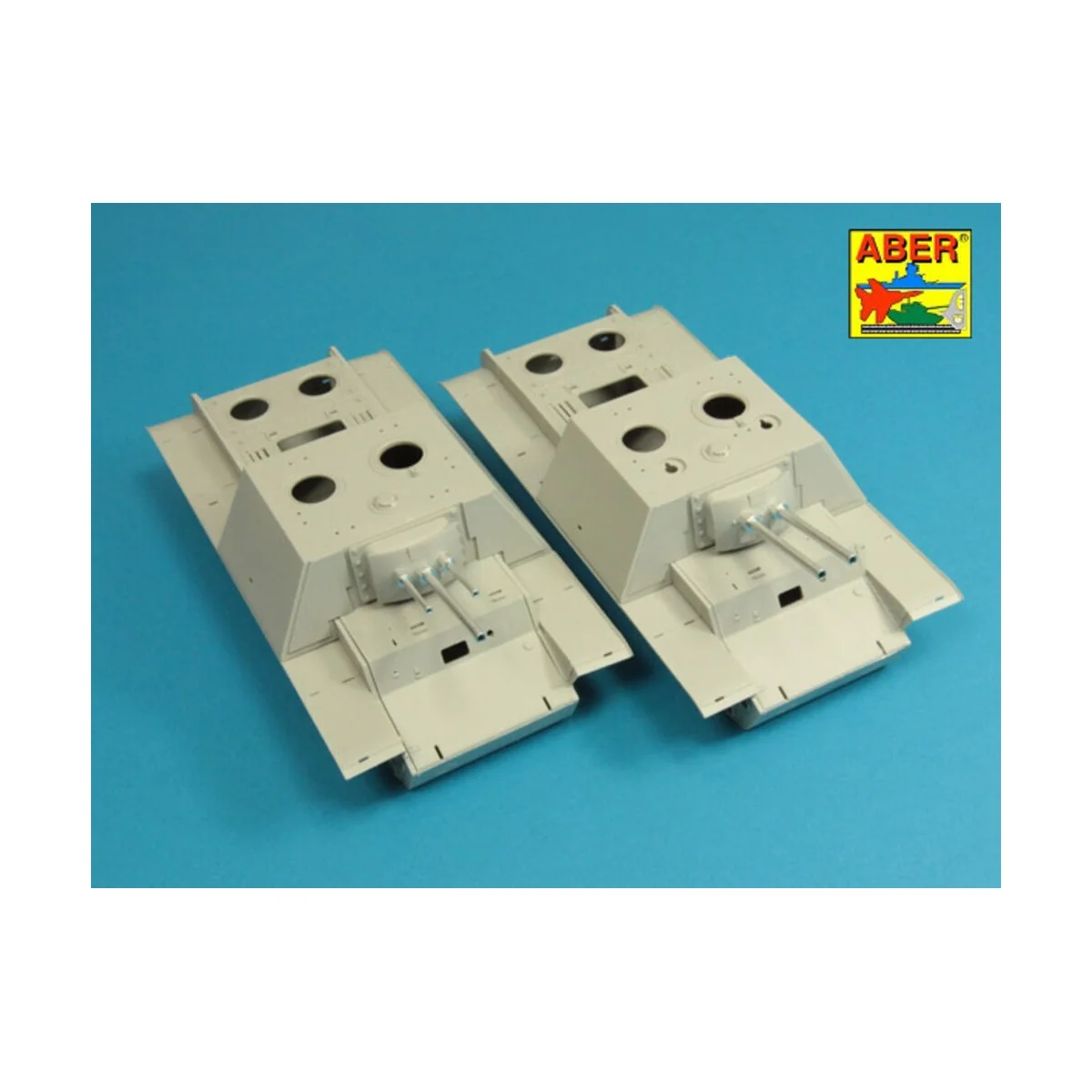 Armament for Soviet KV-7 76mm x 2 45 x 2, 1/35 - Aber Models 35 L-210