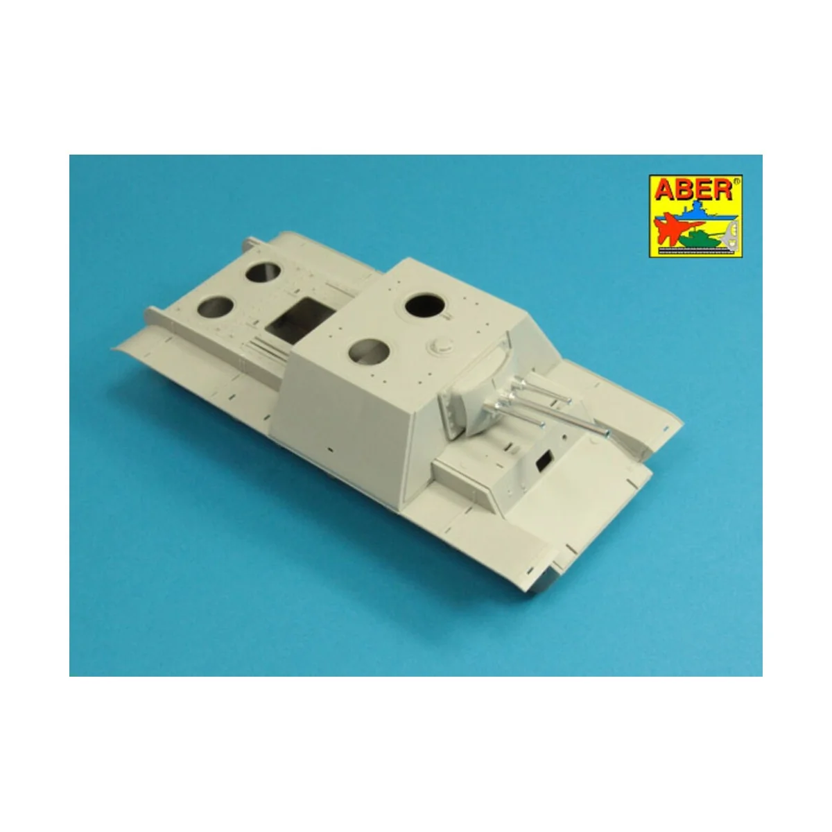 Armament for Soviet KV-7 76mm x 2 45 x 2, 1/35 - Aber Models 35 L-210