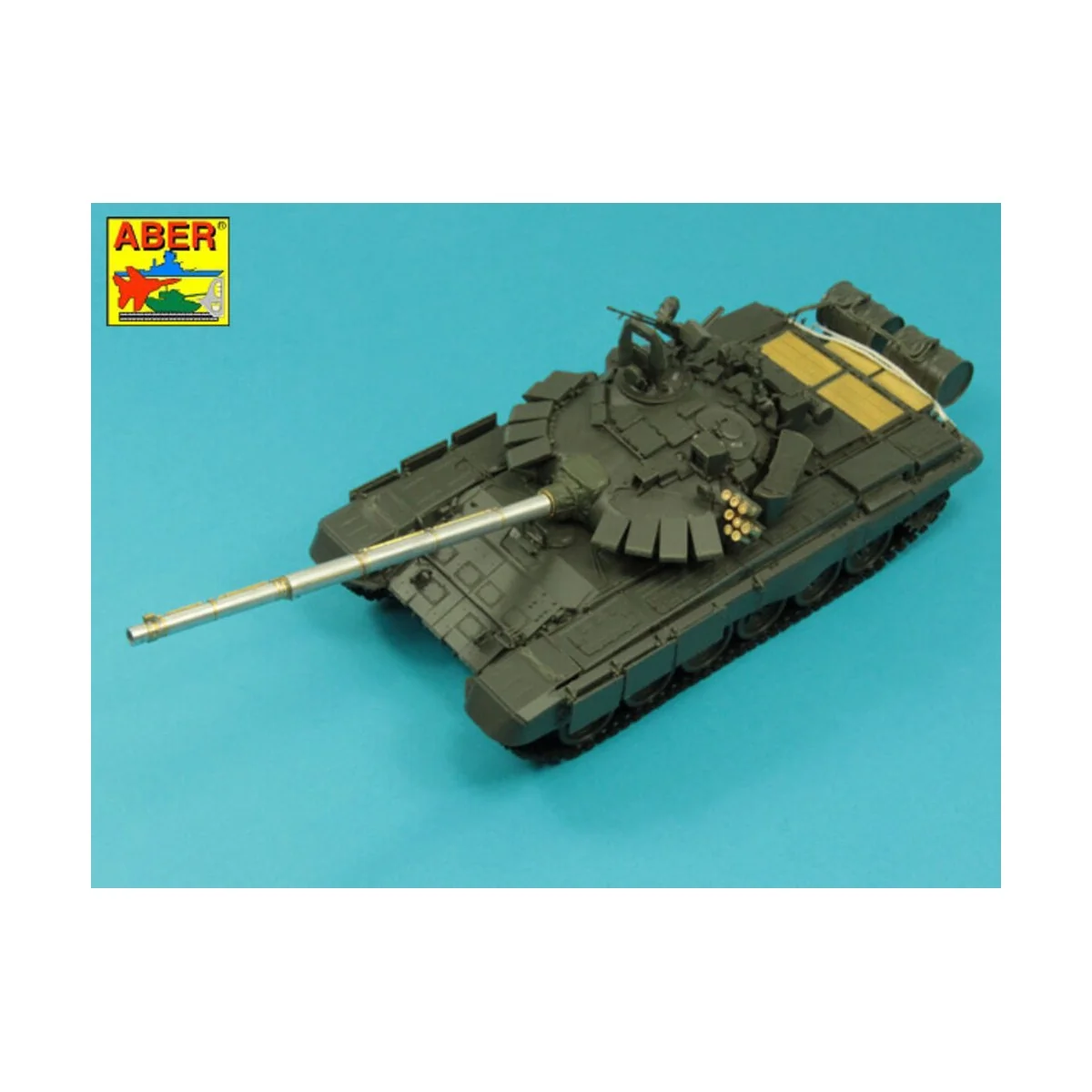 125mm 2A46M-5/6 Barrel for Russian Tank T-72B3 T-90S/MS, 1/35 - Abe...