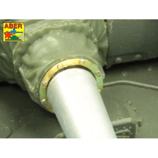 125mm 2A46M-5/6 Barrel for Russian Tank T-72B3 T-90S/MS, 1/35 - Abe...