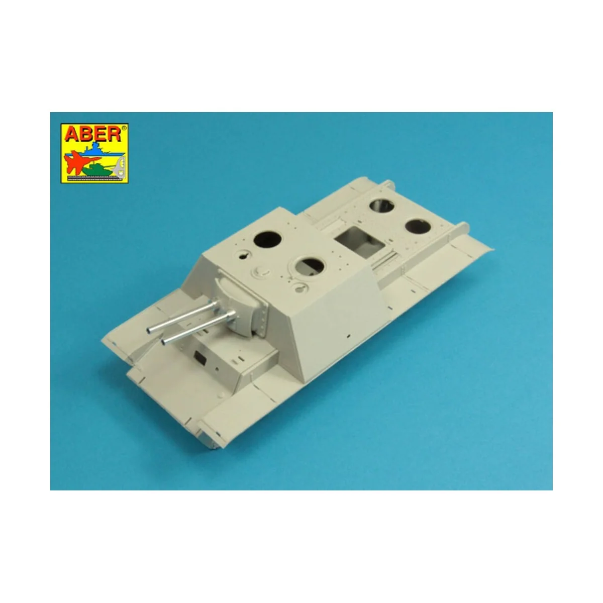 Armament for Soviet KV-7 76mm x 2 45 x 2, 1/35 - Aber Models 35 L-210